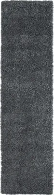 Image de Tapis de sol My Shaggy 80 x 250 cm, gris foncé