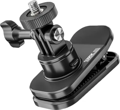 Obrázek produktu pro STARTRC Magnetický držák kamery na batoh, popruh, klip, rychlé upevnění, 360° otáčení, s adaptérem pro sportovní kamery a adaptérem 1/4 palce, kompatibilní s GoPro Max/12/11/10/9/8, DJI Action 2/3/4