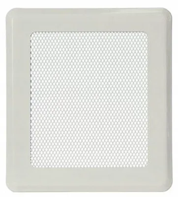 Produktbild von Darco KRL14 Metall Kamin-Lüftungsgitter Weiß 175x175 mm