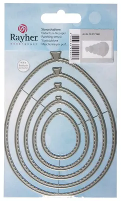 Stanzschablonen-Set Nesting Balloons, 5 St., 9,5 x 12 cm