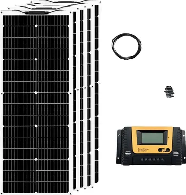 Image de Panneau solaire, conception flexible, haute efficacité, kit solaire 12V400W
