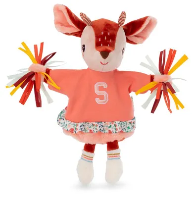 Produktbild von Lilliputiens Stella Cheerleader Handpuppe Teddy Rosa  Rosa One Size