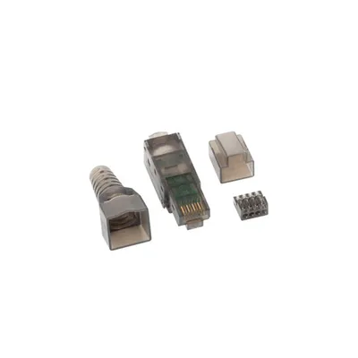 Zdjęcie produktu dla Wtyk sieciowy Lanberg beznarzędziowy RJ-45 8P8C kat.6A UTP