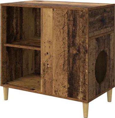 Produktbild von Katzenhaus Altholz 72 x 42,5 x 70 cm Holzwerkstoff