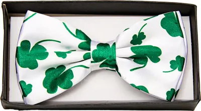 Produktbild von Irische Kleeblatt Fliege Deluxe als Kostüm Zubehör für den St. Patrick's Day