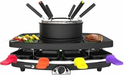 Produktbild von 3-in-1 raclettegrill für 8 personen, 1100 w Fagor FG816