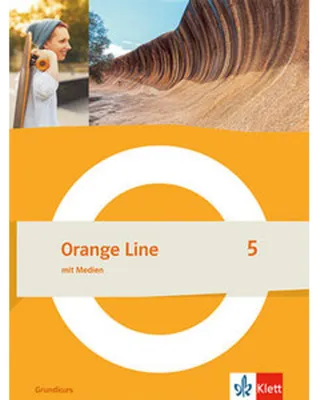 Produktbild von Orange Line 5 Grundkurs. Schulbuch mit Medien (fester Einband) Klasse 9