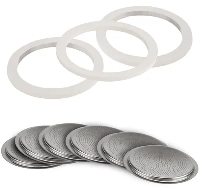 Dichtungsset mit Filter für Kaffeebereiter, 6 Tassen