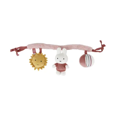 Produktbild von Miffy Miffy Kinderwagenspanner flauschig rosa NIJN933