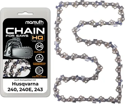 Obrázek produktu pro Pilový řetěz 45 cm 1,3 mm 3/8"" 62TG pro Husqvarna 240, 240E, 243