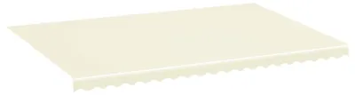 Produktbild von vidaXL Ersatzstoff für Markise Creme 500x350 cm Polyester