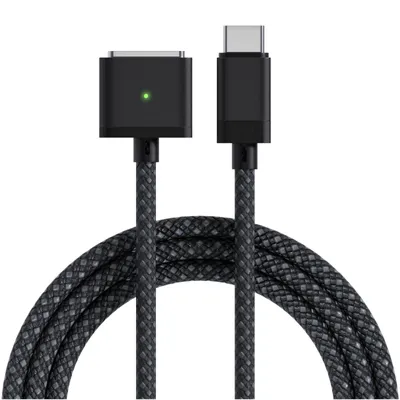 Produktbild von USB-C auf Magnetisches 3 Kabel – 2m 140W Schnellladen – Ladekabel für MagSafe 3