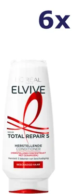 Produktbild von 6x L'Oréal Elvive Cremespoeling 200 ml Total Repair 5