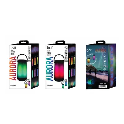 Produktbild von iJoy Aurora Light Up Laterne+Lautsprecher mit Farbwechsel Funktion