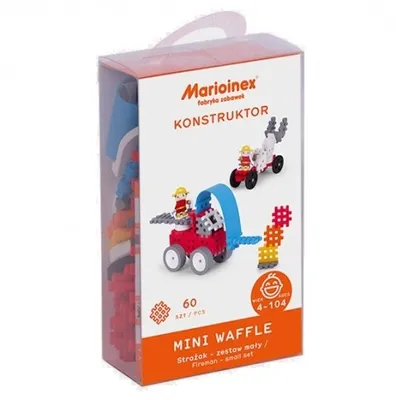 Obrázok produktu pre Stavebné kocky - hasič Blister