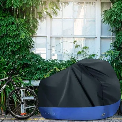 Productafbeelding van Famanu fietshoes - Geschikt voor buitengebruik, waterdicht, UV-bescherming, polyester 210D Oxford