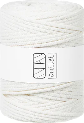 Produktbild von Cremefarben Flechtkordel 5mm 100m OUTLET