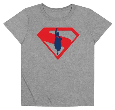 Immagine prodotto di Superman - T-shirt da donna "2025 Flight" (modello TV36185) (taglia M) (colore: effetto heather sportivo)