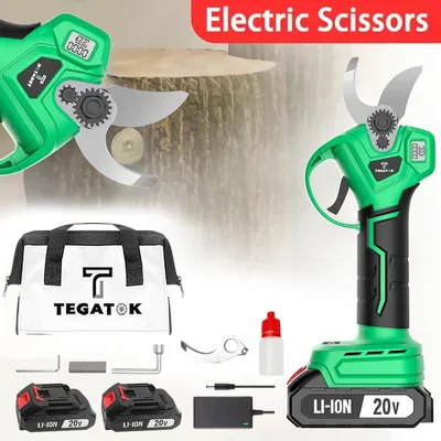 Produktbild von Kabellose Heckenschere - Elektrische Astschere - Gartenschere - Beschneidewerkzeug - Lithium-Akkubetriebene Heckenschere