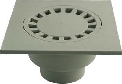 Produktbild von Marley Hausablauf DN75 Hofablauf 198x198mm bis 1,5 t Anschluss senkrecht + Geruchsverschluss