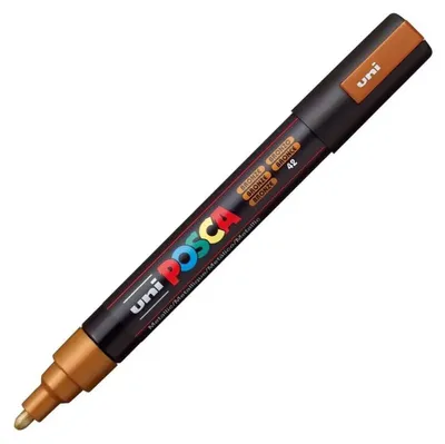 Produktbild von POSCA - POSCA PC5M M Bronze | 1 Stück | 12 Stücke