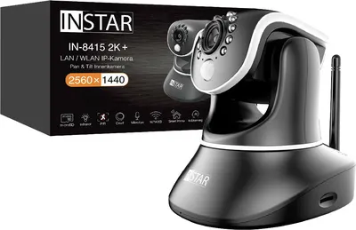 Produktbild von INSTAR IN-8415 2K+ POE/WLAN sw 14083 WLAN IP Überwachungskamera 2560 x 1440 Pixel (14083)