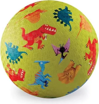 Immagine prodotto di Pallina da gioco Crocodile Creek a forma di dinosauro, verde, 18 cm, per bambini