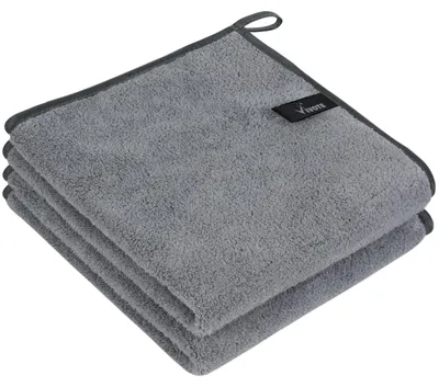 Obrázek produktu pro Ručník z mikrovlákna rychleschnoucí - Sada 2 ks - 40 x 40 cm - Šedý