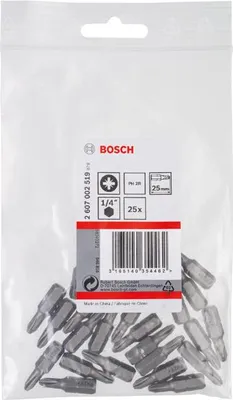 Produktbild von Schrauberbit Extra-Hart Reduziert PH2R, 25 mm, 25er-Pack