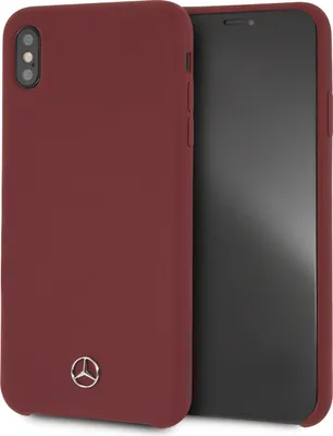 Immagine prodotto di Mercedes Mehci65Silre Iphone Xs Maxczerwony/Rosso Linea Custodia rigida in Silicone