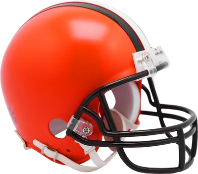 Produktbild von NFL Cleveland Browns Mini Helm VSR4 Riddell Footballhelm