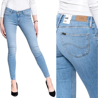 Immagine prodotto di LEE, Jeans da donna, Skinny fit, SCARLETT, W28 L33, Blau, Jeans, baggyjeans, buggy