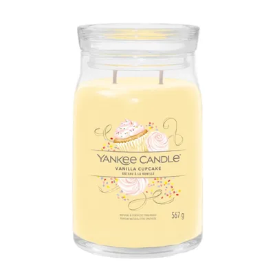 Produktbild von Yankee Candle 1629969E, Zylinder, Vanillefarbe, Zitrone, Vanille, 90 h, 1 Stück(e)
