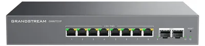 Zdjęcie produktu dla Przełącznik zarządzalny Grandstream GWN7721P L2 Lite, 8x 2.5GbE RJ45, 2x 10G SFP+, PoE/PoE+