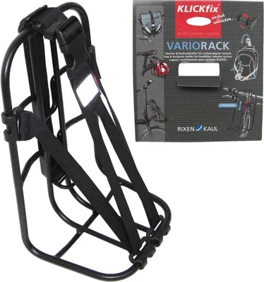 Produktbild von Klickfix Vario Rack VR/ HR-Gepäckträger, Aluminium, schwarz, lose