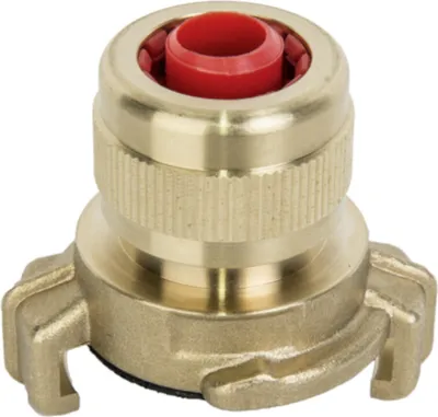 Image de Raccord rapide Bradas Raccord de tuyau de transition GEKA 1/2" - 5/8" Raccord à griffes BR-GK12 4658