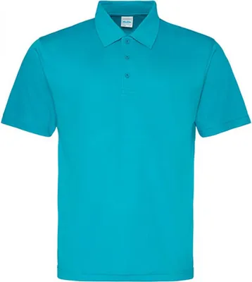 Produktbild von Just Cool JC040 | Cool Sport Poloshirt - Farbe: Turquoise Blue - Größe: M