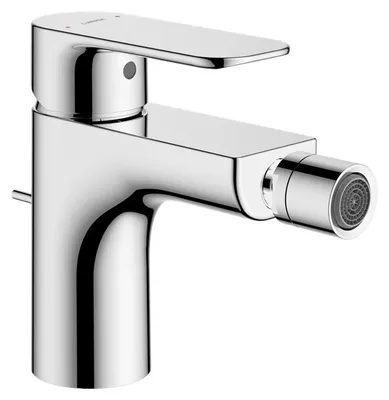 Obrázek produktu pro HANSA HANSABASIC Bidetová baterie, s odtokovou soupravou, výtok 129 mm, chrom, 55433243