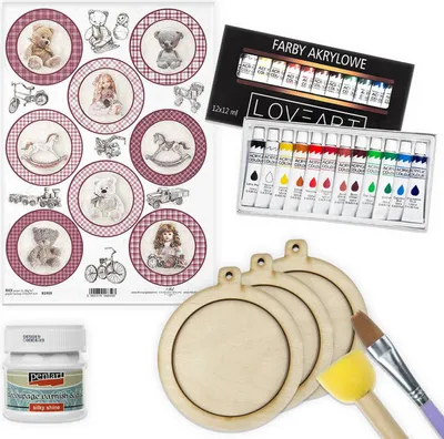 Produktbild von Weihnachts-Decoupage-Starter-Set R1959