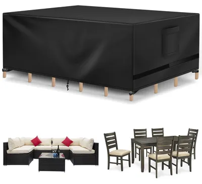 Productafbeelding van Solidchoice - Waterdichte Tuinmeubelhoes 228x163x71cm voor Meubels