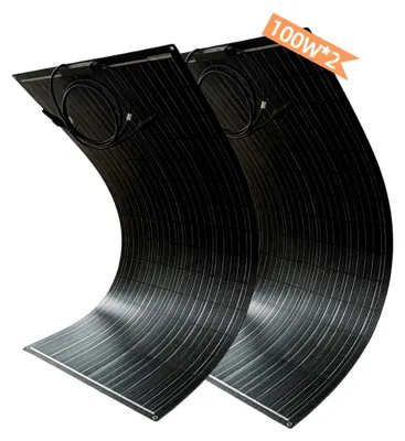 Productafbeelding van Flexibele zonnepanelen, hoge efficiëntie, weerbestendig ontwerp, ETFE, 100W, 2 stuks
