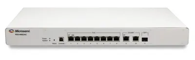 Immagine prodotto di Microsemi PDS-408G Gestito L2 Gigabit Ethernet (10/100/1000) Supporto Power over Ethernet (PoE) Bianco