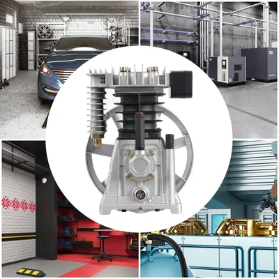 Immagine prodotto di Compressore d'aria - Testata del compressore - Motore del compressore - Pompa d'aria - Componente della pompa - Potenza: 3 HP, 2,2 kW