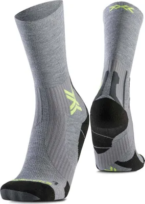 Image de Chaussettes mi-mollet X-socks Run Perform Warm, gris, pointures 39-41 (hommes), gris, pointures 39-41