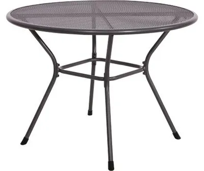 Produktbild von Lesli Living - Gartentisch Nordic - Grau - Ø105x74,5cm