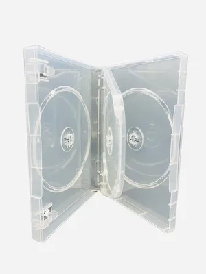 Productafbeelding van Dailygoody M Lock Transparante Disc Case - CD/DVD/Blu-ray hoes - Bescherming en organisatie - Ideaal voor 3 schijven - Helder - Voor media - Bescherming en organisatie