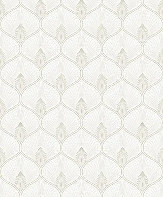 Immagine prodotto di Carta da parati Masureel Art Decó grigio - 632118 - 53 cm x 10,05 m