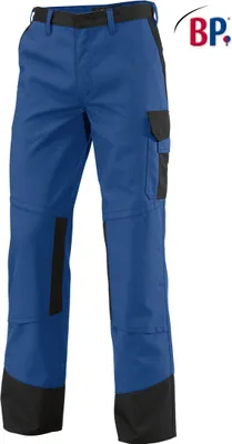 Produktbild von BP® Arbeitshose - königsblau/schwarz - 52s