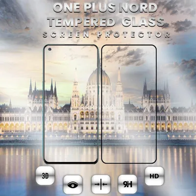 Obrázek produktu pro 1-balení OnePlus Nord Ochranné sklo na displej - Tvrzené sklo 9H - Super kvalita 3D