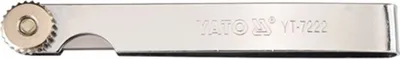 Obrázek produktu pro Yato YT-7222, Nerezová ocel, 0.05,0.06,0.07,0.08,0.09,0.1,0.2,0.3,0.4,0.5 mm, Nerezová ocel, 100 mm